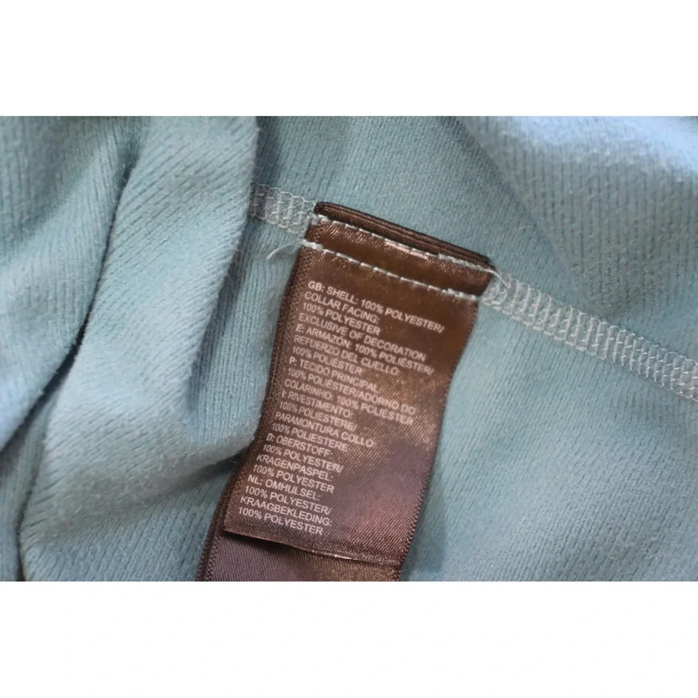 The North Face Quarter Zip Pullover Mens XL Turquoise‎ Lightweight Active